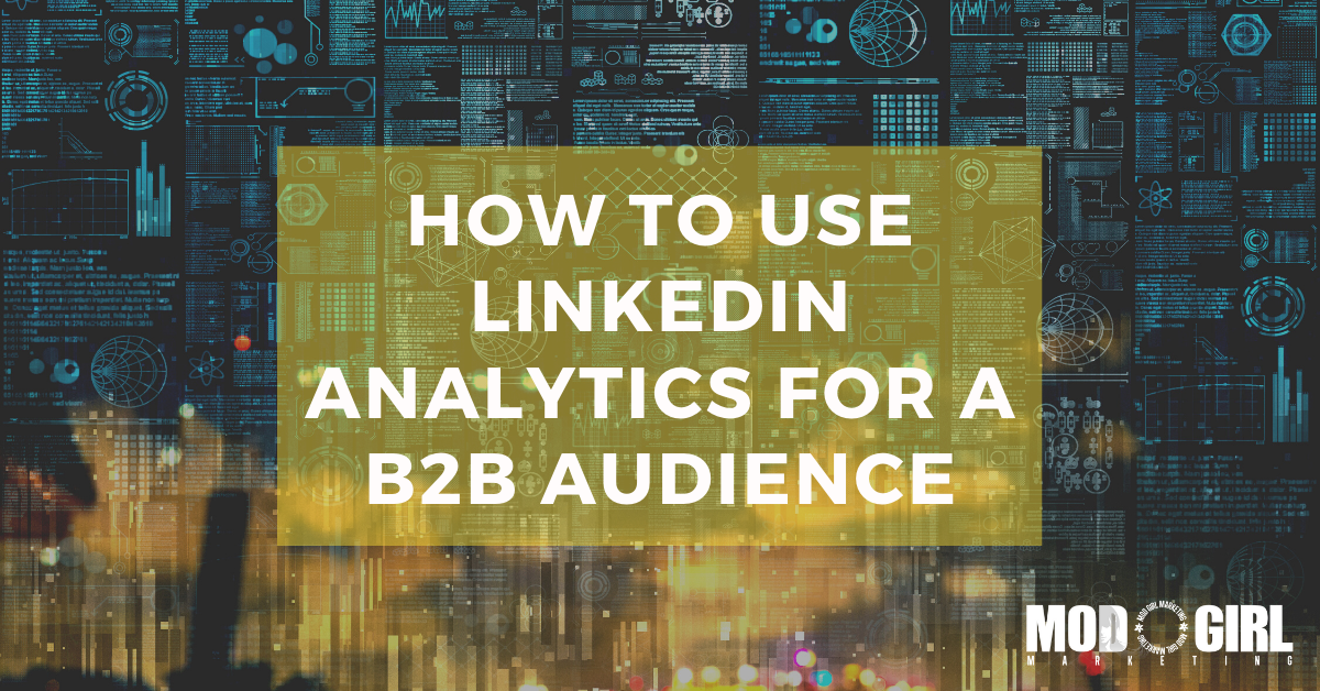 How To Use LinkedIn Analytics For A B2B Audience